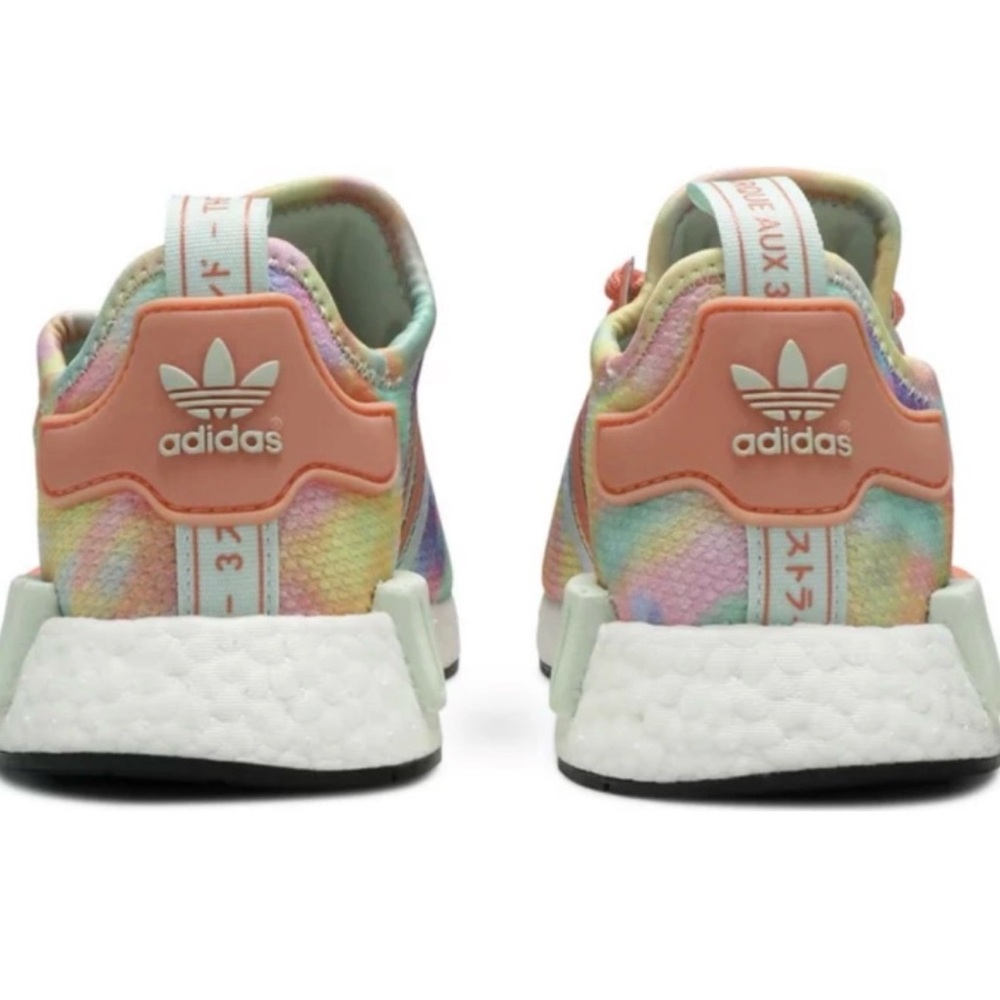 Adidas Pastel Tie-Dye NMD with Coral Accents, Special Edition